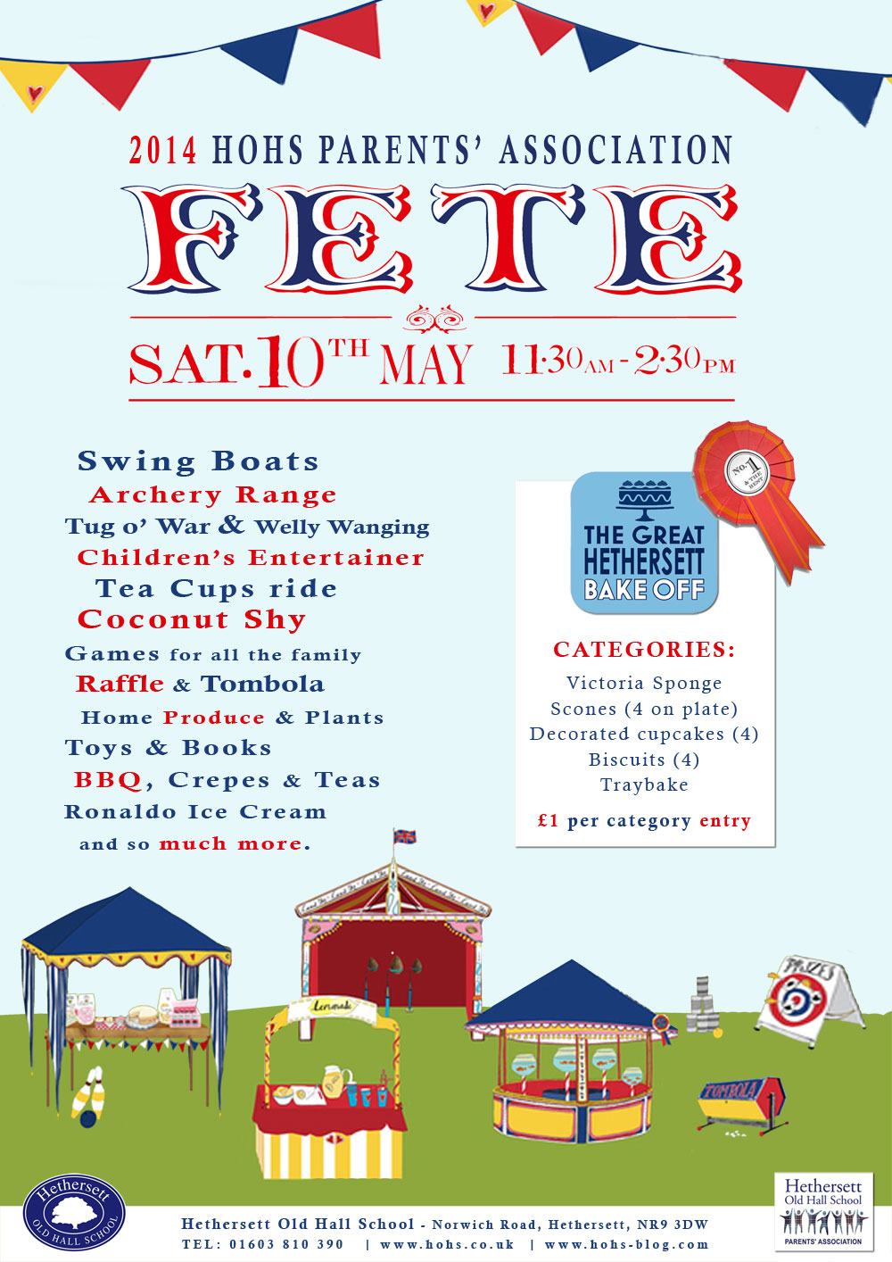 Can you help at the summer fete?